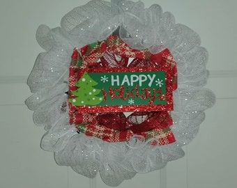 8" Mini Christmas Wreath