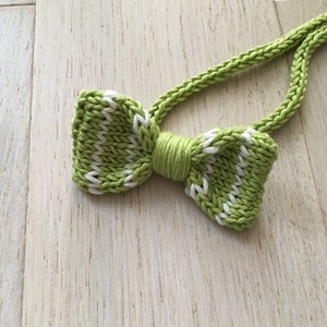 Hand knitted soft cotton baby bow tie Toddler Photoshoot Prop Newborn Sitter Pet Cake Smash