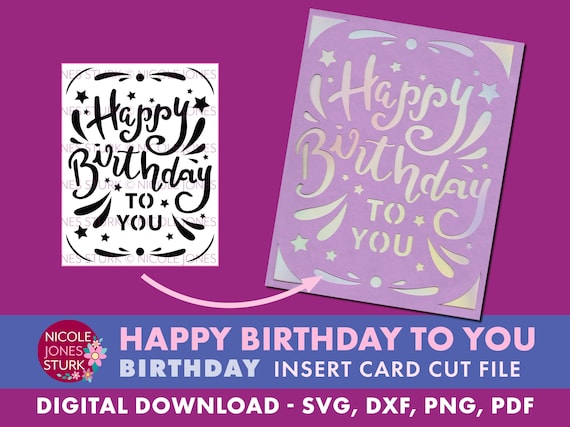 Joons carte d'anniversaire cartes de voeux sans texte ensemble  d'anniversaire vierge 