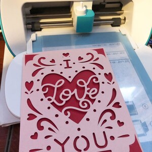 Valentines Card SVG cut files bundle / insert cards / greeting cards / svg, png, dxf, pdf / digital / instant download image 5