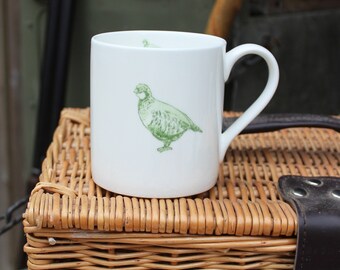 1 Game Bird SNIPE Fine Bone China Mug cup