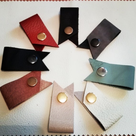 Handmade Leather Earbud or Cable Tidy