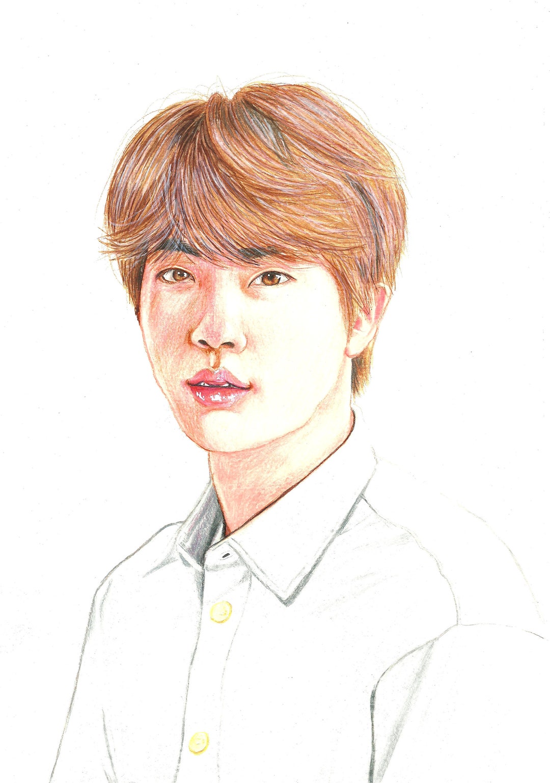 絵画　BTS　韓国アイドル　クレヨン画 Sid⁷🧣ia 📚 on Twitter