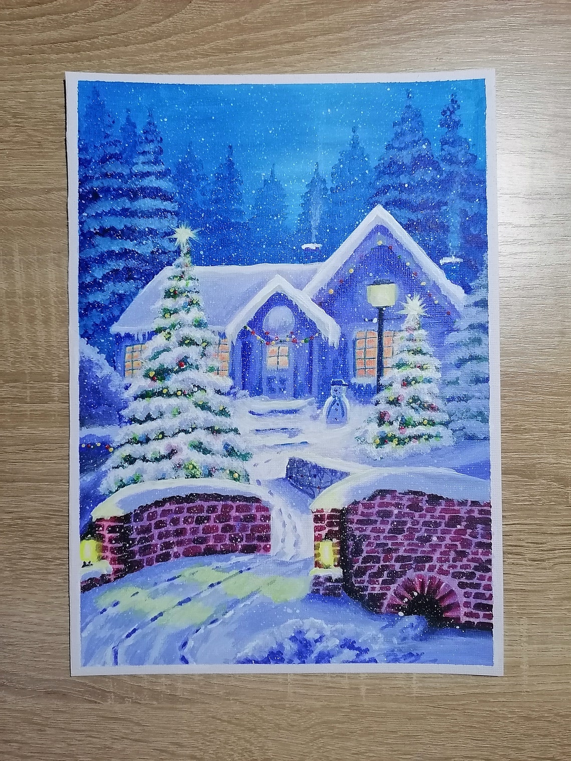 winter-christmas-painting-landscape-acrylic-wall-art-for-etsy-uk