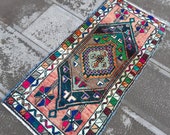 Bohemian Vintage Moroccan Rug, Turkish Rug , Vintage Custom Rug,Nursery Rug,Door Mat , Tribal Style Home Decor 47 x 93 cm 1 39 5 quot x 3 39 1 quot ,Y398