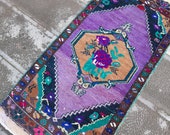 Small Rug, Entry Rug, Organic Rug, Entry Rug, Wool Rug, Organic Rug, Free Shipping 1.9 39 x 3.8 39 , Vintage Rug, Organic Handicraft Rugs ,Y401