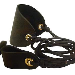 Shepherd Sling / Sling Shot / Rock Sling / Survival Gear - Black
