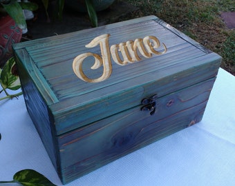 wooden box etsy