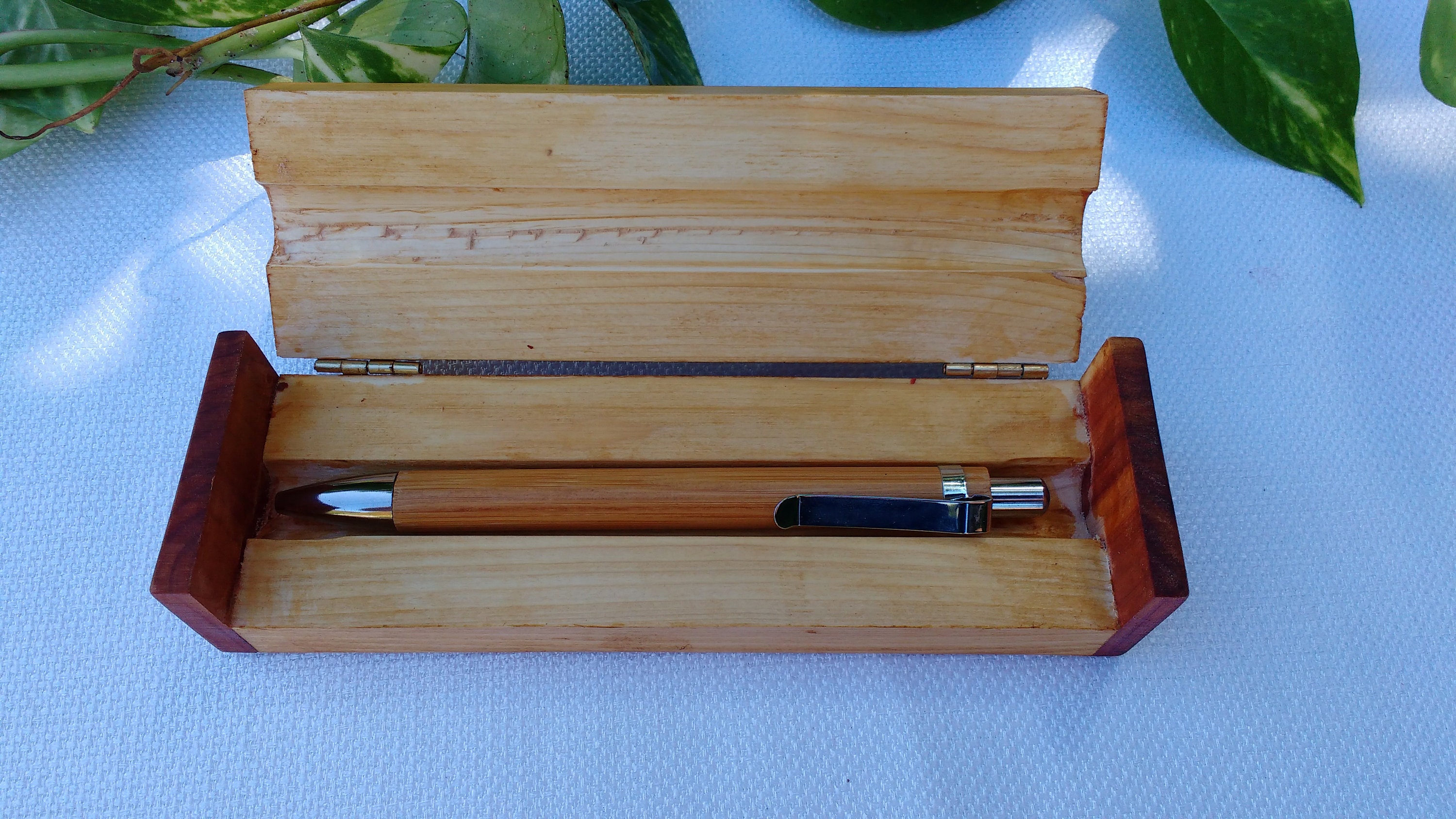 Personalized Pen Box Wooden Pen Box Pen Case Pen Gift Box Etsy