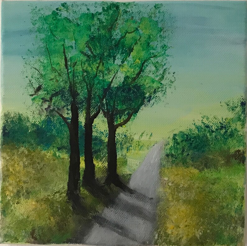 Canvas Art 20x20cm New Artwork Unique Acrylic On Canvas Painting Original Art Art Collectibles Painting Delage Com Br