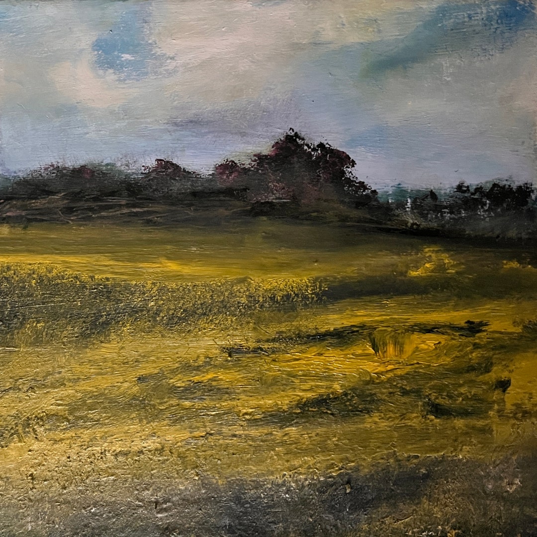 Original Oil on Canvas Landscape Painting - Etsy