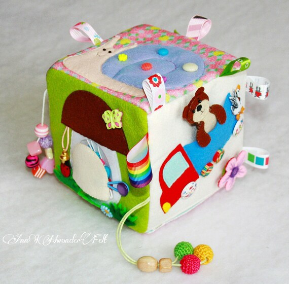 sensory cube toy