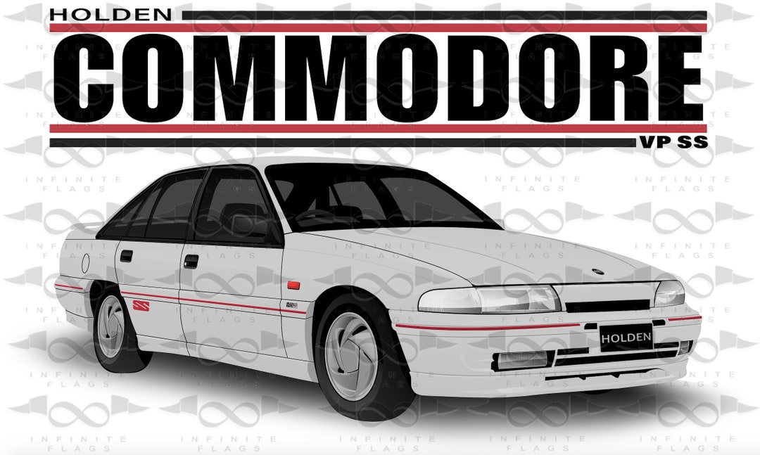 Vp Ss Sticker Holden VP SS Sedan WHITE Flag/banner 150cm X 90cm New - Etsy Australia