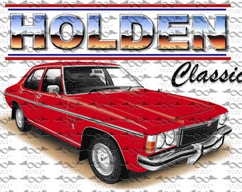 Holden HZ Premier Sedan RED flag/banner 150cm x 90cm NEW