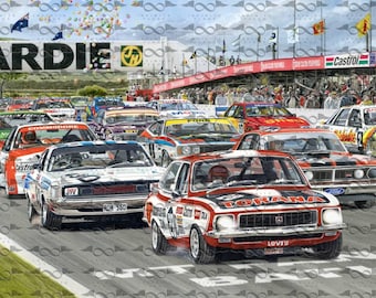 Bandera/estandarte de las LEYENDAS DE BATHURST 150 cm x 105 cm NUEVA