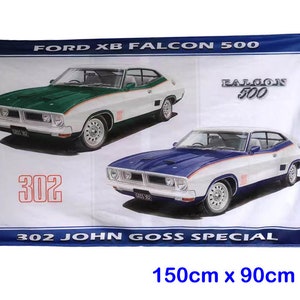 Ford Falcon XB Coupe John Goss Special 2 car flag/banner 150cm x 90cm NEW image 3