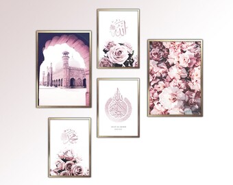 Allah Floral Print Etsy France