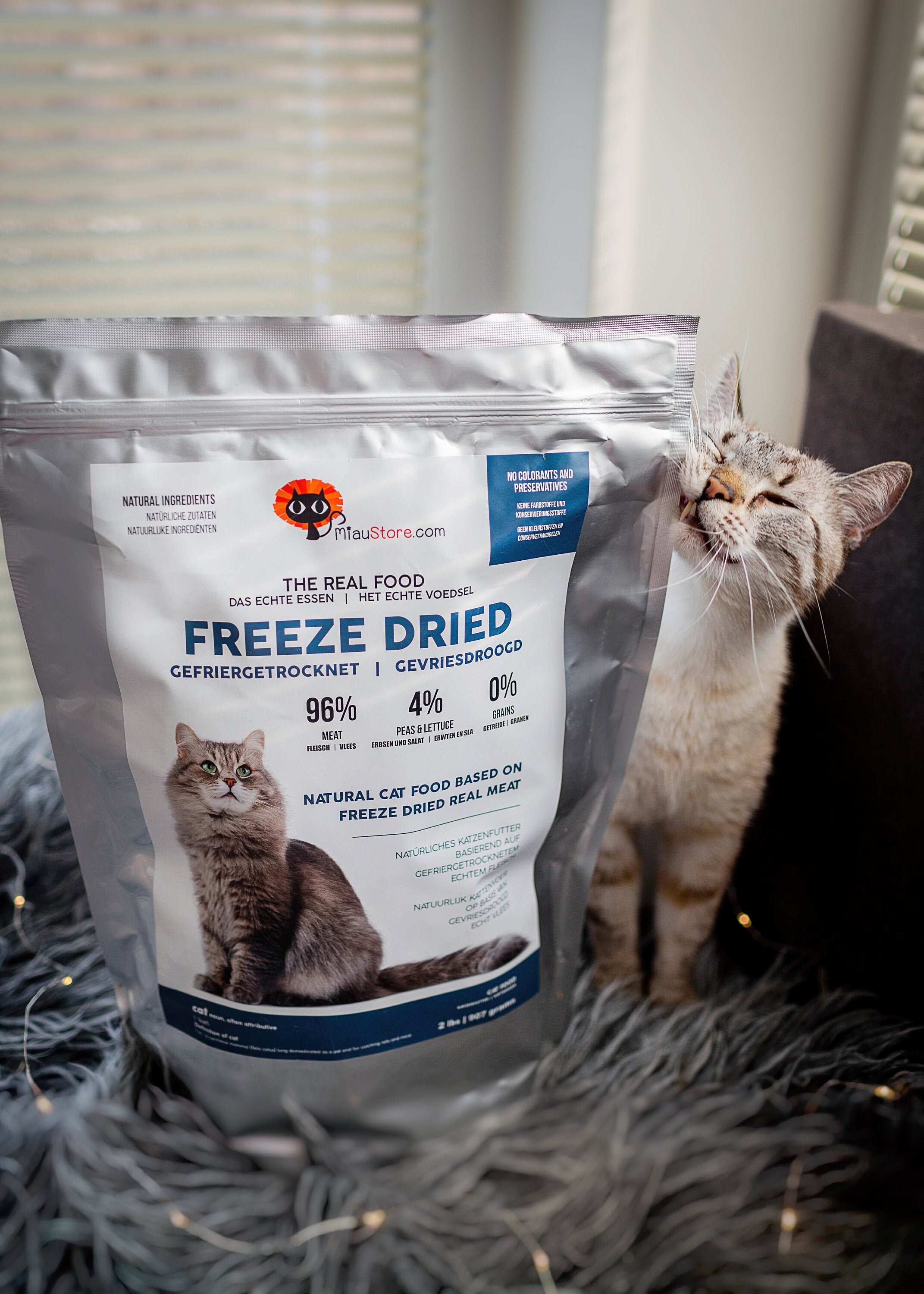 freeze dried cat