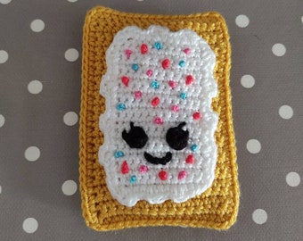 Toilet paper roll cat toy with catnip and cotton filling. Cat lover handmade gift idea. Marty Merlin Crochet