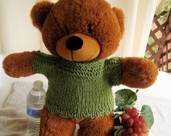 mgg teddy bear sweater