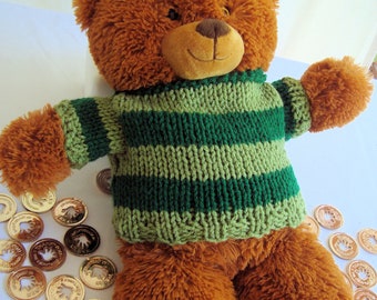 black teddy bear sweater