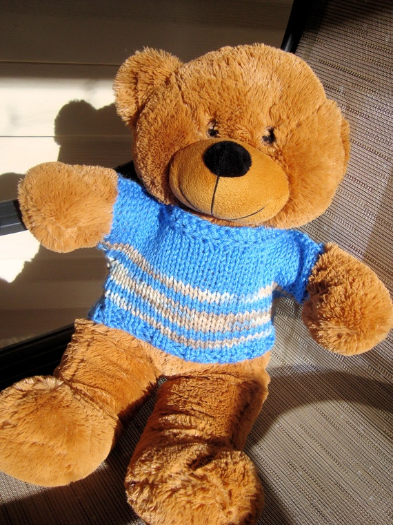 Teddy Bear Shirt new Horizons Handmade Knit Play Shirt for 20