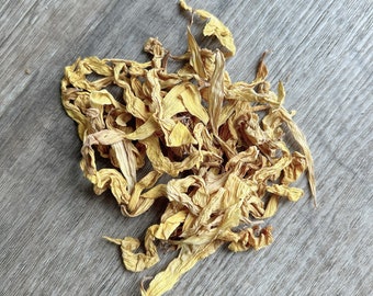 Yellow Sunflower Confetti Petals | Throwing Confetti | Biodegradable Confetti | Dried Petal Confetti | Dried Yellow Petal Confetti