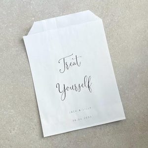 Elk ontwerp Gepersonaliseerde snoepzakjes Koekjeszakjes | Snoepzakjes | Lollyzakjes | Liefde is zoet | Een zoet einde | Bruidstaarttassen | Babyshower