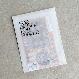 Tout modèle de mariage personnalisé | Lots de cartes à gratter personnalisées pour mariage | Larmes de joie | Paquets de mouchoirs en papier | Porte-cartes à gratter
