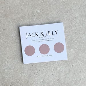 Carte à gratter de mariage personnalisée au design quelconque Gagnez un verre à gratter pour votre prix Cartes de cadeaux de mariage Cartes à jetons Cadeau de papeterie de mariage