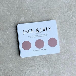 Carte à gratter de mariage personnalisée au design quelconque Gagnez un verre à gratter pour votre prix Cartes de cadeaux de mariage Cartes à jetons Cadeau de papeterie de mariage