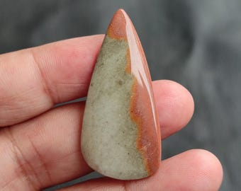 Natural Polychrome Jasper Cabochon, Royal Savannah Jasper Cabochon, Desert Jasper Cabochon, Polychrome Jasper Gemstone, 27 CTS, 43x20x4 MM