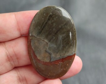 Natural Polychrome Jasper Cabochon, Royal Savannah Jasper Cabochon, Desert Jasper Cabochon, Polychrome Jasper Gemstone, 68 CTS, 50x33x5 MM