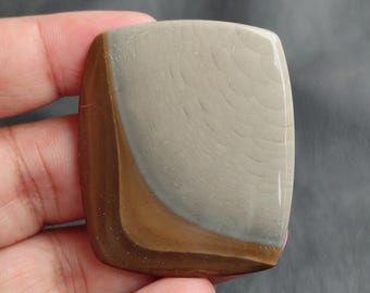 Natural Polychrome Jasper Cabochon, Royal Savannah Jasper Cabochon, Desert Jasper Cabochon, Polychrome Jasper Gemstone, 94 CTS, 49x41x5 MM