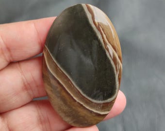 Natural Polychrome Jasper Cabochon, Royal Savannah Jasper Cabochon, Desert Jasper Cabochon, Polychrome Jasper Gemstone, 112 CTS, 62x40x5 MM