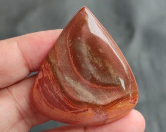 Natural Polychrome Jasper Cabochon, Royal Savannah Jasper Cabochon, Desert Jasper Cabochon, Polychrome Jasper Gemstone, 101 CTS, 49x44x6 MM