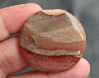 Natural Polychrome Jasper Cabochon, Royal Savannah Jasper Cabochon, Desert Jasper Cabochon, Polychrome Jasper Gemstone, 64 CTS, 38x38x5 MM