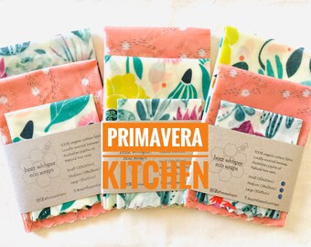 Kitchen Pack - Primavera (Pack of 3 - Small 20x20cm, Medium 28x28cm, Large 35x35cm)