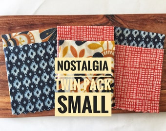 Twin Pack Small - Nostalgia (Pack of 2 small wraps 20x20cm)