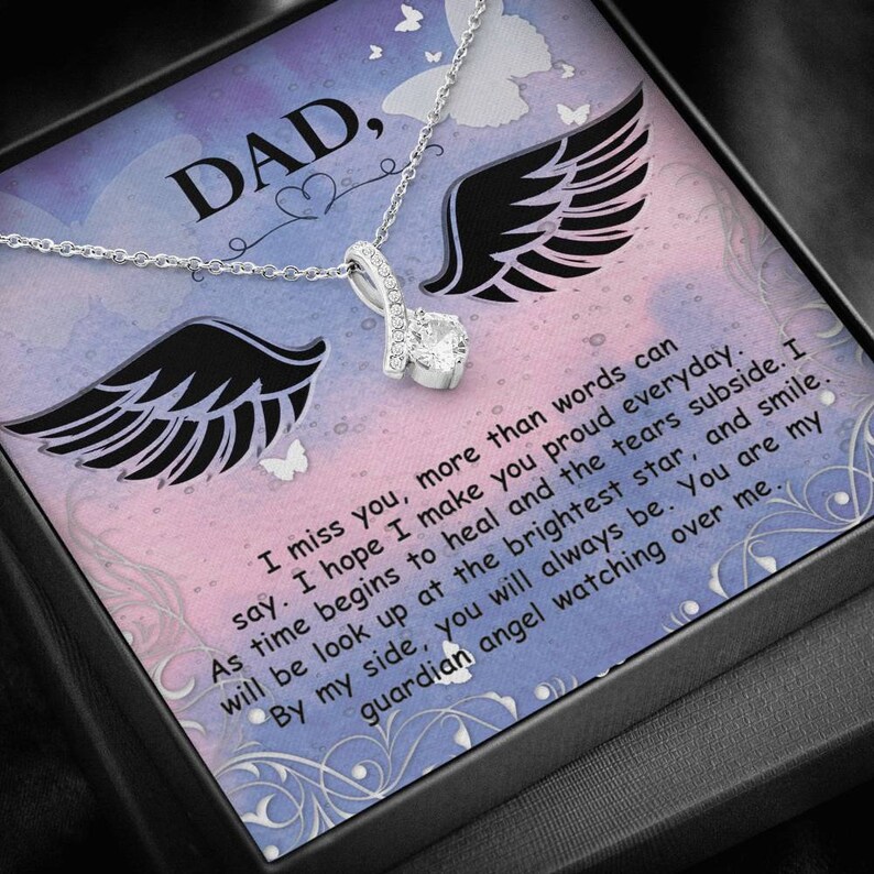 Remembrance Necklace Memorial Gift for Daughter Loss of Etsy