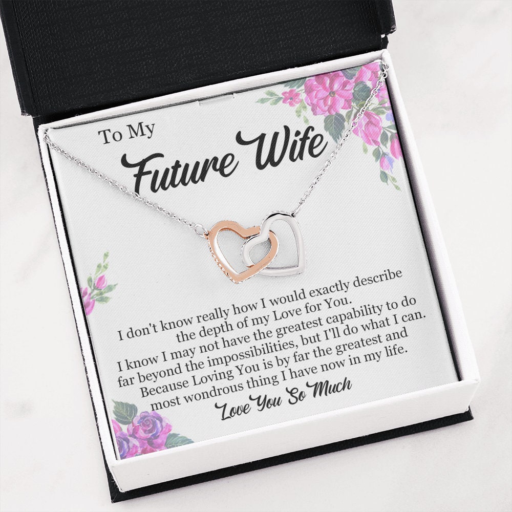 Future Wife Necklace Sentimental Gift 