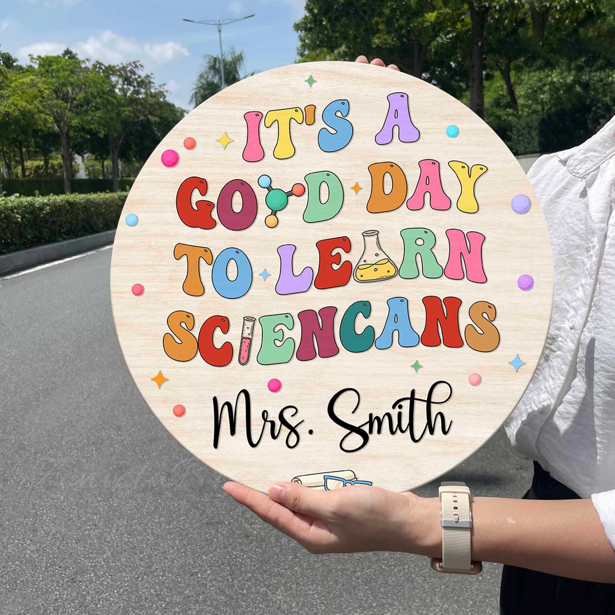 Hanging Card Science Science Teacher Door Sign, Science Lab Hanging Sign Room Decor, Science ...