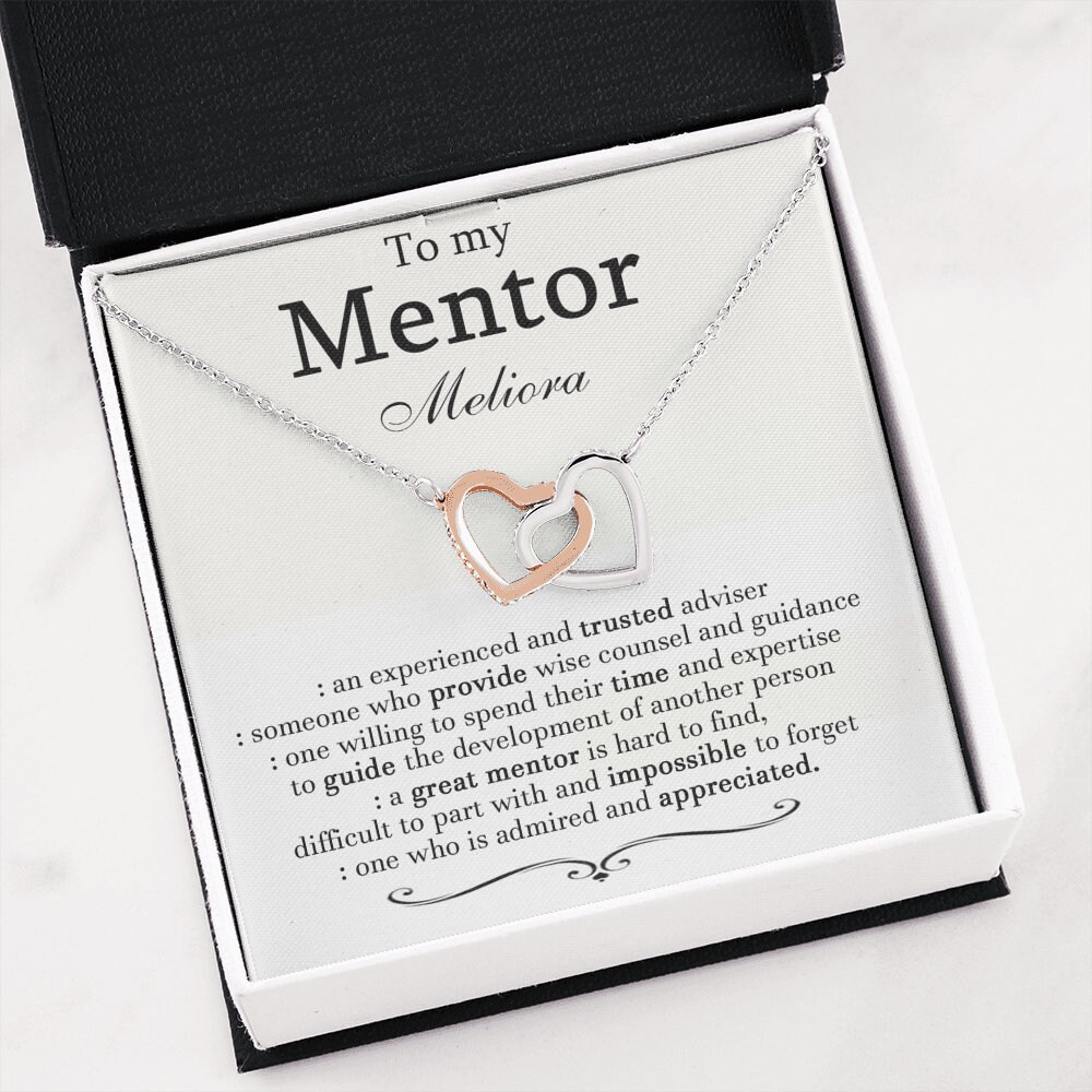 Custom Name Mentor Gift Thank You Gift for Mentor Mentor Etsy
