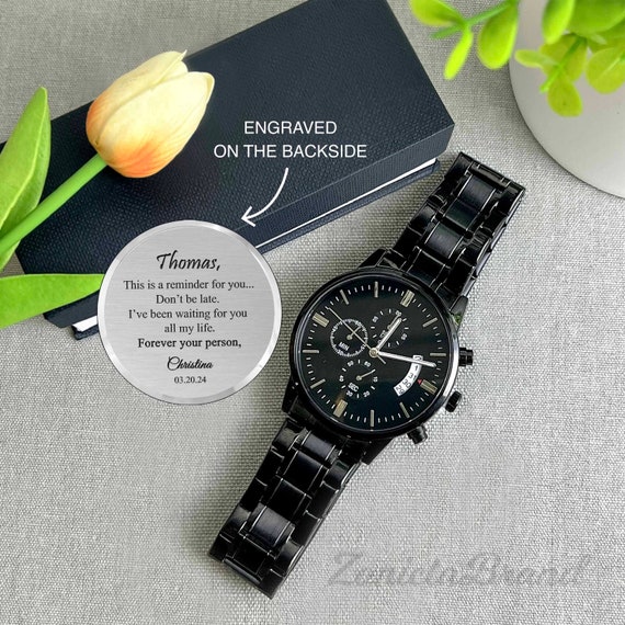Personalized watch gift hotsell
