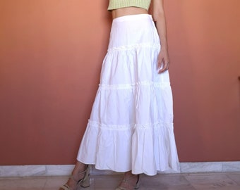 90s boho skirt