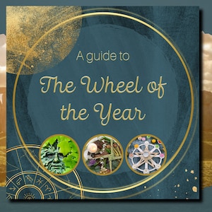 Wheel of the Year Guide to Pagan / Wiccan Festivals + printable calendars - Imbolc Ostara Beltane Litha Lammas Mabon - Religious history