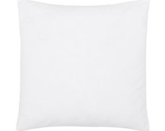 Filling cushion for pillowcases 20 x 20 cm - 25 x 25 cm - 30 x 30 cm - 35-35 cm - 40 x 40 cm.