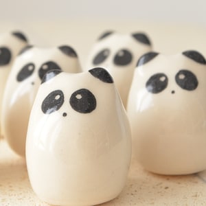 Inner Peace Panda - Picuru Ceramic Amulets, Lucky Charms, Protection Amulet