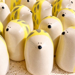 Puercoespín de la auto-protección - Amuletos de ceramica artesanal, Erizo, ceramic porcupine, Stachelschwein, amuleto de suerte y proteccion
