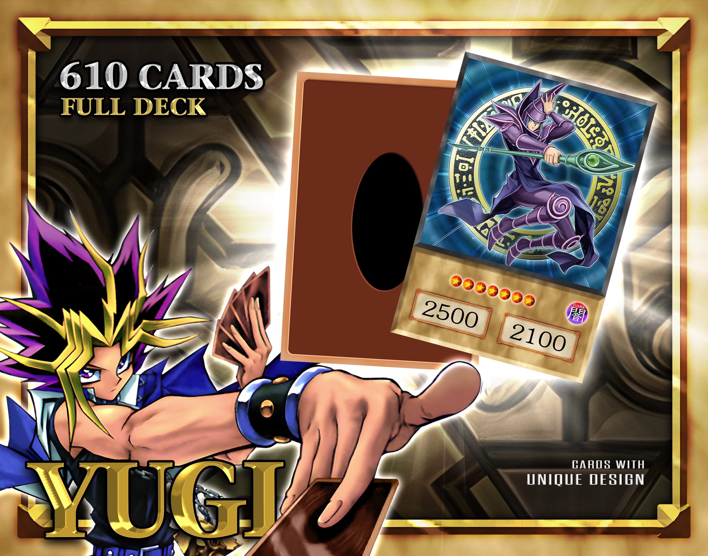 YUGIOH! Yugi Muto Duelist Kingdom Deck Profile, 48 OFF